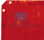 Ekran spawalniczy czerwony 1,8x2,4m