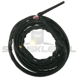 Uchwyt spawalniczy TIG 9V z zaworkiem 4m SK25
