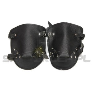 Nakolanniki skórzane