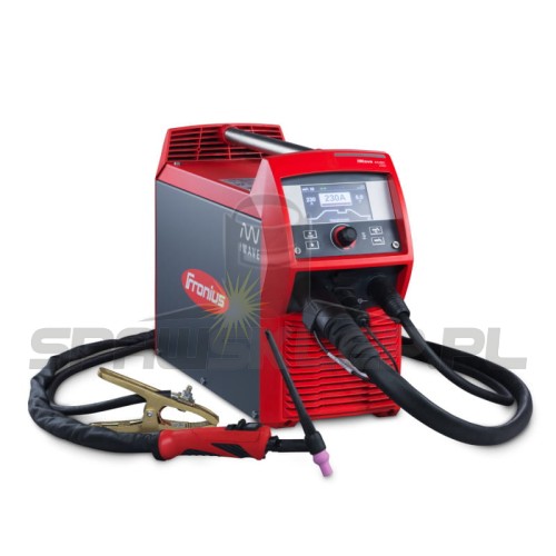 Fronius iWave 230i DC + uchwyt THP 220 4m + korpus TTB 220P + przewód masowy + wąż gazowy