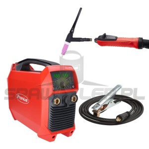 FRONIUS Artis 170 + przewód TIG THP 180 G 4m + korpus TIG TTB 160P + przewód masowy + wąż gazowy 