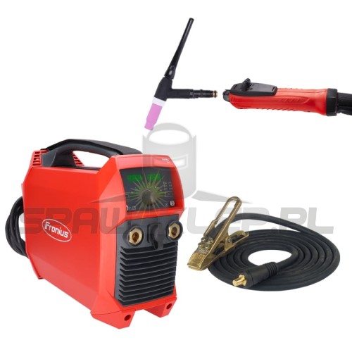 FRONIUS Artis 210 + przewód TIG THP 220 G 8m + korpus TIG TTB 220P + przewód masowy + wąż gazowy