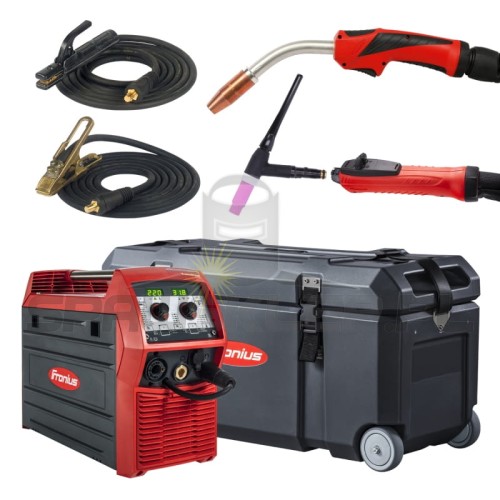Fronius TransSteel 2200c z uchwytem MIG/MAG MTG2500 3,5m + przewód THP 180 + korpus TTB 220P + ToolCase