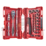 Zestaw nasadek 1/4" z grzechotką i wkrętakiem MILWAUKEE 4932479096 4932479096
