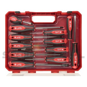 Zestaw wkrętaków PH / PZ / SL 12 szt. MILWAUKEE 4932472003