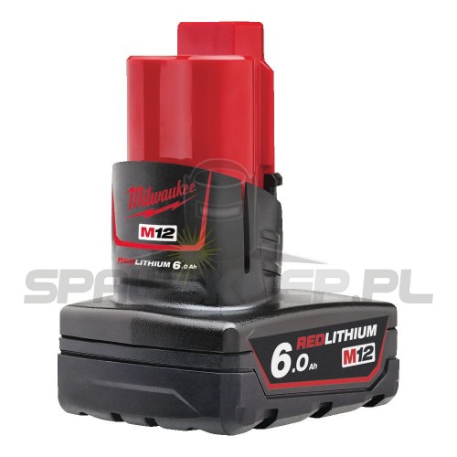 Akumulator MILWAUKEE M12B6 12V 6Ah 4932451395