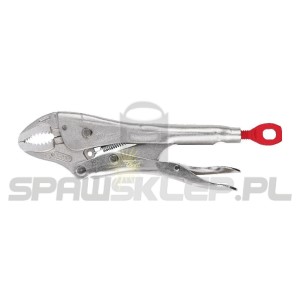 Szczypce zaciskowe MILWAUKEE Torque Lock, wygięte 4" 4932493618