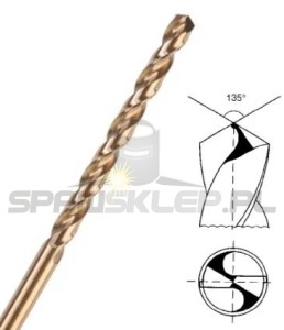 WIERTŁO KOBALTOWE HSS-G 5,5x93mm MILWAUKEE 4932373344