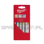 ZESTAW BRZESZCZOTÓW DO DREWNA I METALU 5szt. MILWAUKEE 4932345825