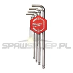 Zestaw kluczy imbusowych 9 cz. z kulką MILWAUKEE 4932478621