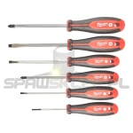 Zestaw wkrętaków MILWAUKEE SL / PZ 6 szt. 4932471806