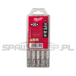 Zestaw wierteł udarowych do betonu MILWAUKEE SDS-Plus 5 szt. MX4  4932352833