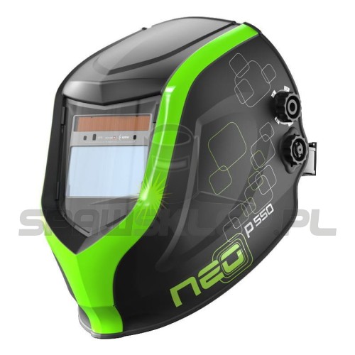 Przyłbica spawalnicza OPTREL p550 neo czarno-zielona 1007.011