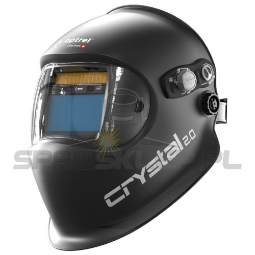 Przyłbica spawalnicza OPTREL Crystal 2,0 czarna 1006.901