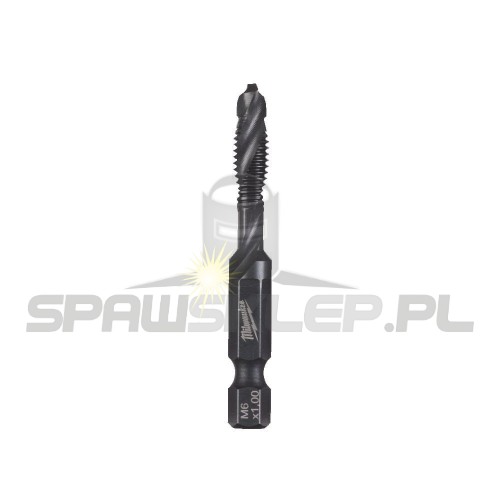 Wiertło gwintownik MILWAUKEE M6 x 57 mm HSS-G KOMBI 4932498264