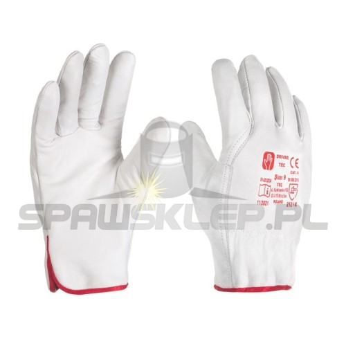 Rękawice z koziej skóry DRIVER 10