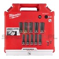 Zestaw nasadek udarowych długich 1/2'' 10 el. Shockwave MILWAUKEE 4932480457