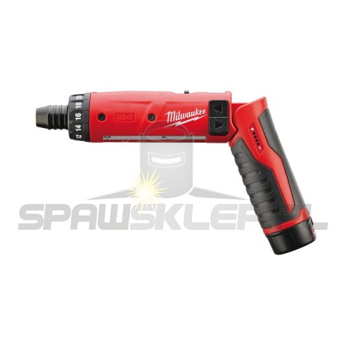 Wiertarko-wkrętarka akumulatorowa MILWAUKEE M4D-202B 5 Nm 244 mm 4933440475
