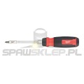 Wkrętak z grzechotką i bitami 14 cz. MILWAUKEE 4932480582