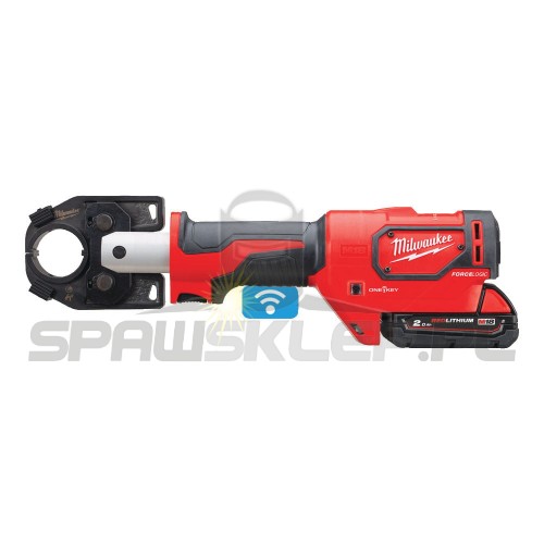 Zaciskarka hydrauliczna akumulatorowa Milwaukee M18 HCCT-201C FORCE LOGIC 4933451194