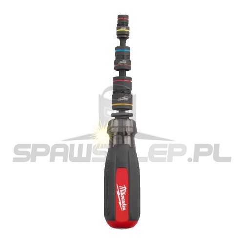 Wkrętak magnetyczny z udarowymi nasadkami Milwaukee 6 w 1 HEX 7-17 mm 4932498179