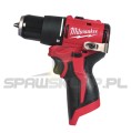 Kompaktowa bezszczotkowa wiertarko-wkrętarka z udarem Milwaukee M12 BLPDRC 4933500421