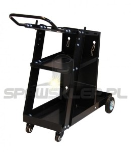 Wózek uniwersalny IDEAL 4-kołowy,3 półki