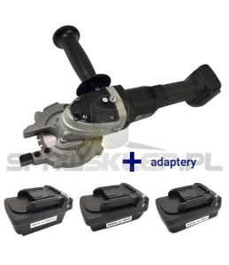 Akumulatorowa przecinarka do prętów zbrojeniowych GLOB TOOLS DC1030 z zestawem adapterów (Bosch, DeWalt, Millwaukee, Makita)
