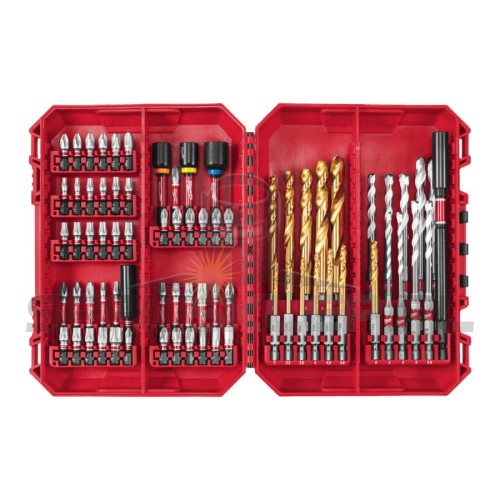 Zestaw bitów udarowych MILWAUKEE 74 szt. SHOCKWAVE IMPACT DUTY 4932501308