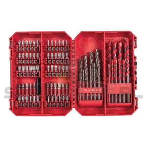 Zestaw bitów udarowych MILWAUKEE 80 szt. SHOCKWAVE IMPACT DUTY 4932501309