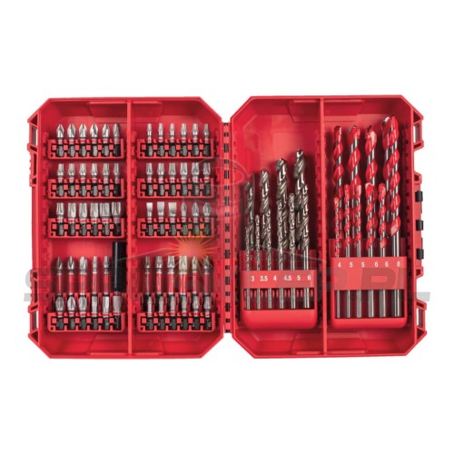 Zestaw bitów udarowych MILWAUKEE 80 szt. SHOCKWAVE IMPACT DUTY 4932501309