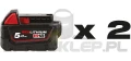 Zestaw Milwaukee M18FPP3AK-523B 4933498576