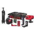 Laser akumulatorowy Milwaukee zielony 360° 3-płaszczyznowy M12 4933478960