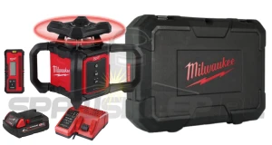 Laser akumulatorowy niwelator Milwaukee wiązka czerwona M18 RLOH600-201C 4933493191