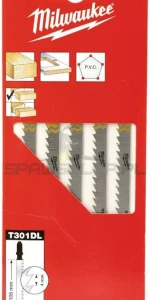 BRZESZCZOT T301DL DREWNO PCV 105/4MM 5szt Milwaukee 4932346071