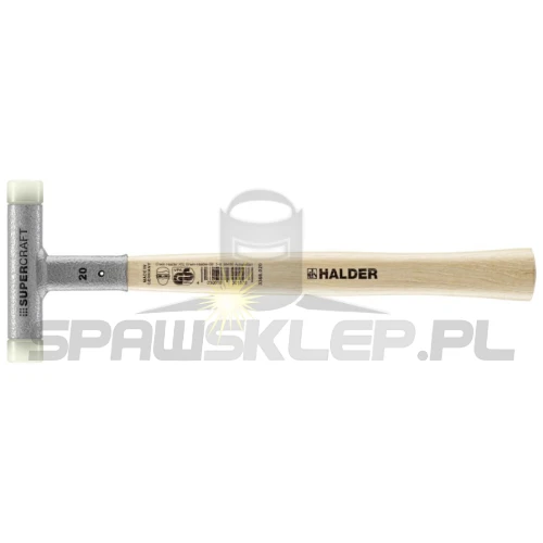 Młotek bezodrzutowy HALDER SUPERCRAFT 20 mm 3366.020