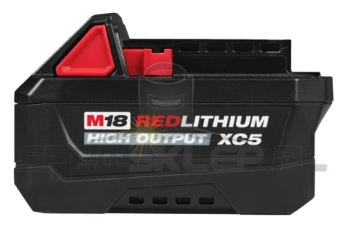 Akumulator Milwaukee HIGH OUTPUT M18HB5 5Ah 4932499042