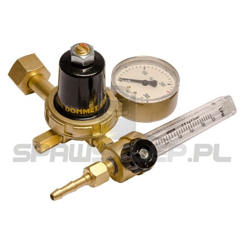 Reduktor butlowy Ar/CO2 z rotametrem DONMET RAr/CO-200-2 DM