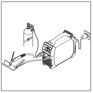Podłączenie uchwytu TIG do spawarki FRONIUS Ignis 180