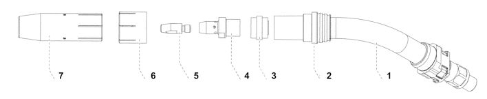 Uchwyt spawalniczy FRONIUS MTG 270S